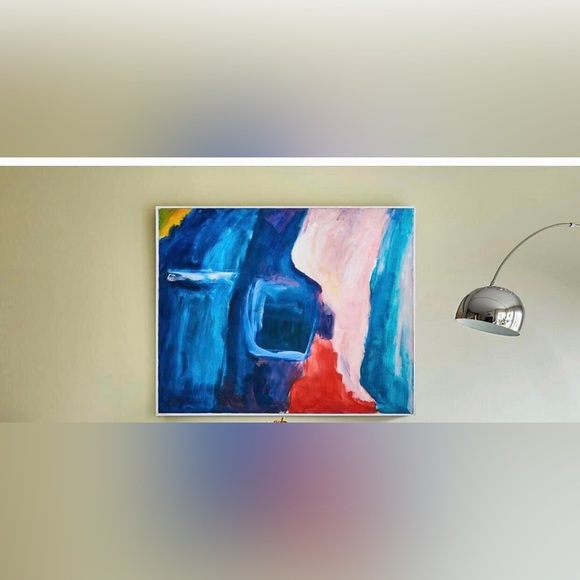 Dorothy Yung “Hot Water” Oil Painting 60” x 50” - Picture 5 of 16